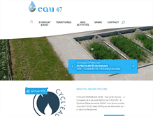 Tablet Screenshot of eau47.fr